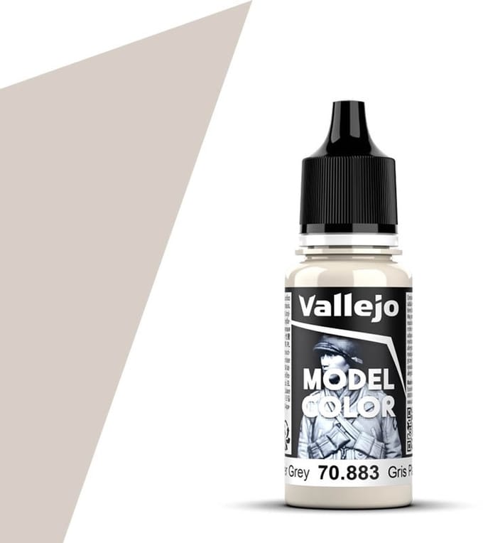 Vallejo Hobbyverf Acrylverf - 70883 Model Color Silvergrey - Acryl Verf flesje - 17 ml