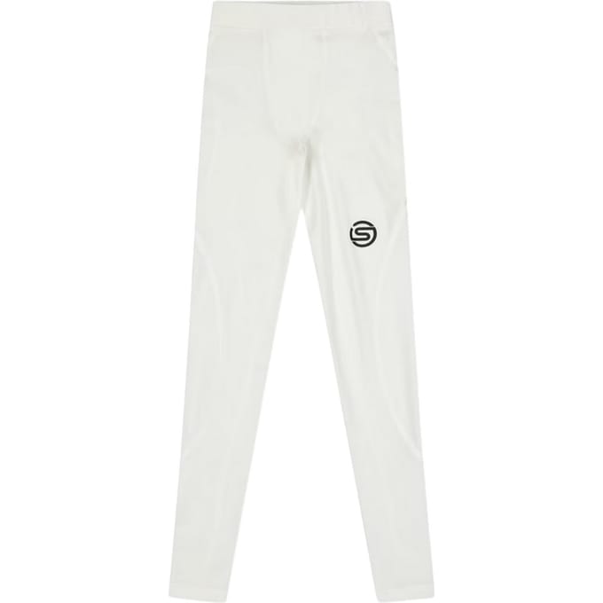 Skins Legging met logo uit de Kinderserie 1 (Wit)