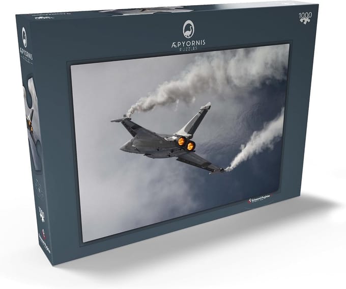Dassault Rafale Vliegtuig Puzzel 1000 Stukjes - Luchtshow Serie