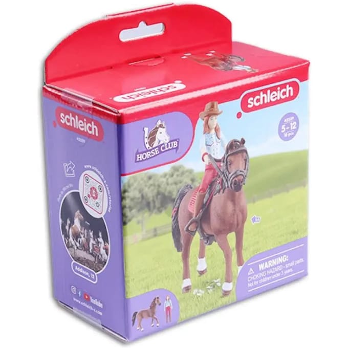 Beeldje Schleich HC Hannah & Cayenne (42539)