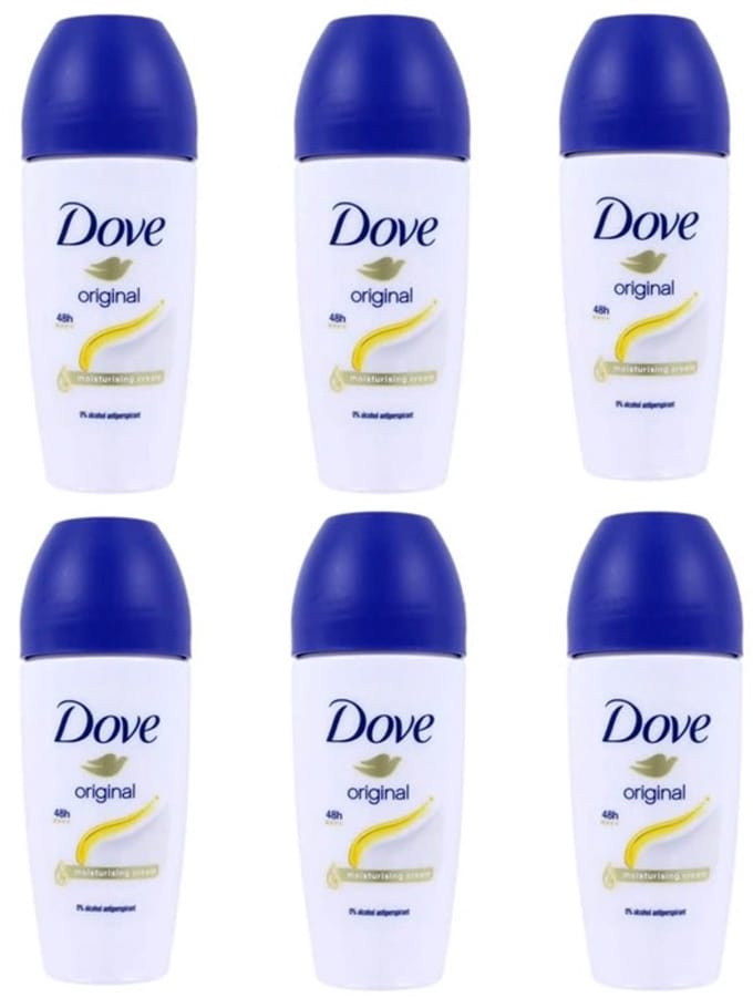 Dove Roll On Original - 6x 50ml