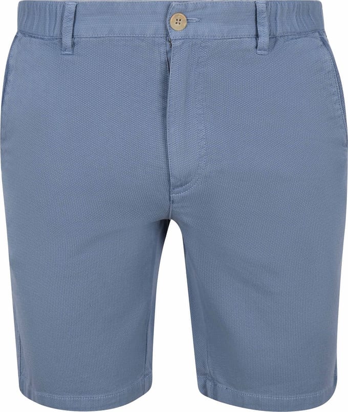 Suitable Ferdinand Structure Short Blauw - Maat L - Heren - Korte broek