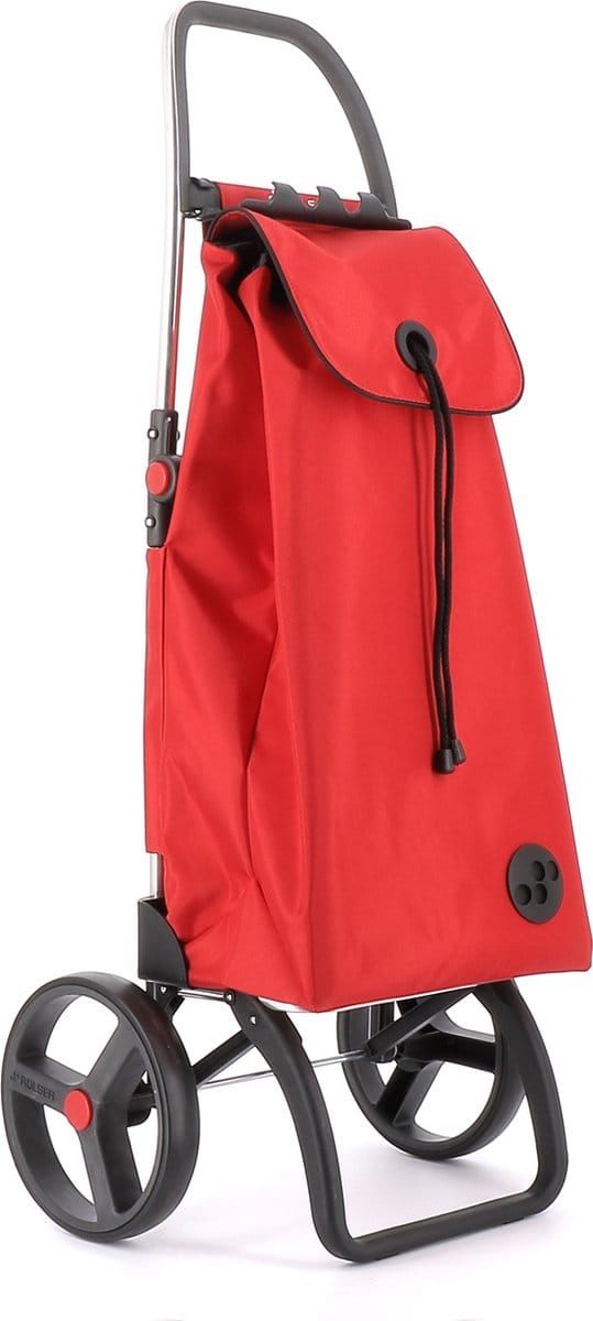 Rolser Boodschappentrolley I-Max MF 2 Big Wheels - Opvouwbaar - Rood