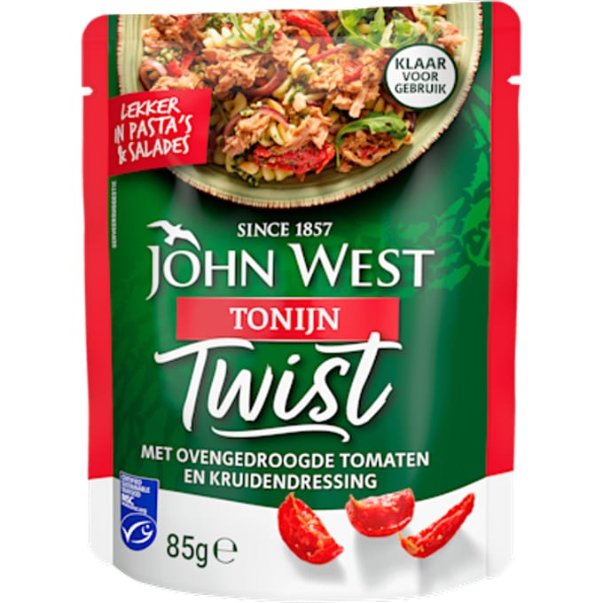 Tonijn Twist Gedroogde Tomaat&Kruiden