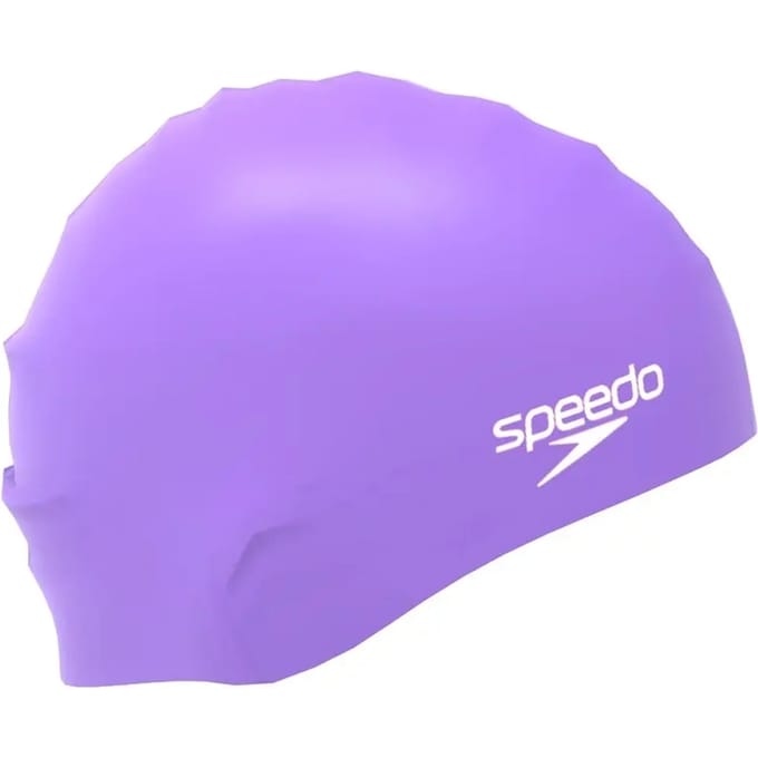 Speedo zwemmuts Biofuse paars voor volwassenen - extra volume.