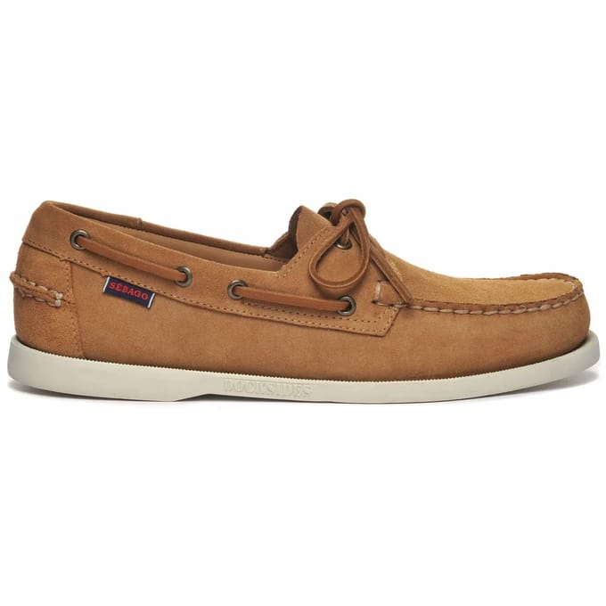 Sebago Docksides Portland Flesh Out Brown-Cognac