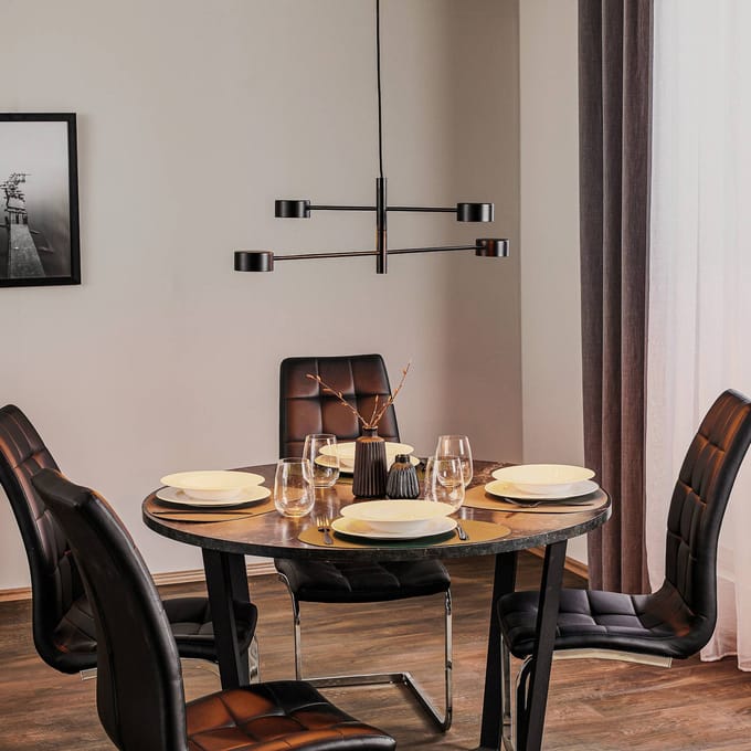 Nordlux Clyde-hanglamp-Moodmaker™ 3 step dimmable-zwart