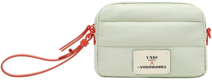 Unio Hamburg x Les Visionnaires schoudertas Puffy Unio Paris Pistacchio Lichtgeel