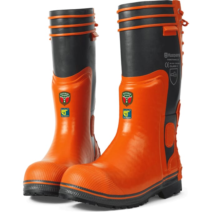 Chainsaw rubber boots f28 48!