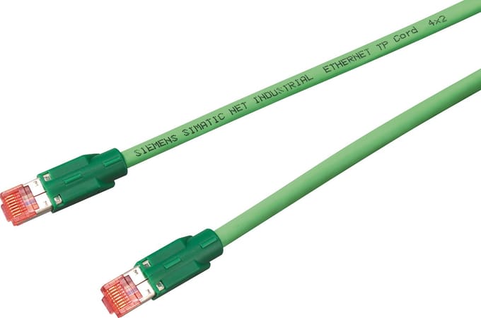 Siemens Aansluitkabel Serieel [1x RJ45 - 1x RJ45] 3 m Groen