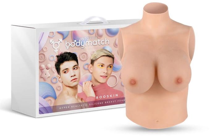 Bodymatch - Booskin - Realistische Siliconen Borstprothese - Cup E