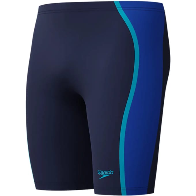 Speedo Solid Splice Jammer Blauw UK 30 Man