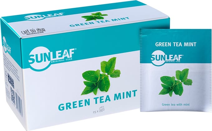Green Tea Mint - Sunleaf - 25 theezakjes
