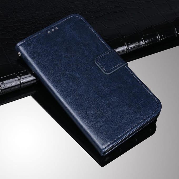 Pour Doro Aurora A30 Étui à rabat Business Aimant Support Étui en cuir Pour Doro Aurora A30 Accessoires de téléphone blue