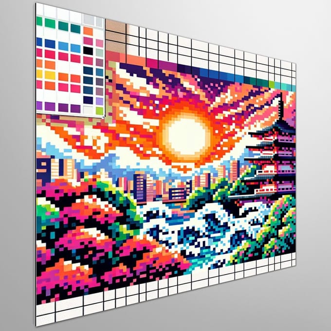 Kunstprint | Wanddecoratie | Dibond | 30 × 30 cm