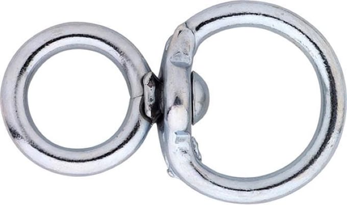 Deltafix nederlandse wervel verzinkt 6 mm x 6 mm 1 st.