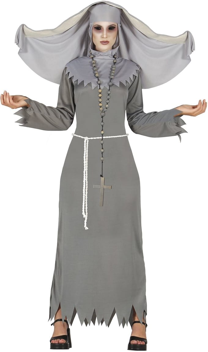 FIESTAS GUIRCA, S.L. - Nonnenkostuum halloween voor vrouwen - L (40)