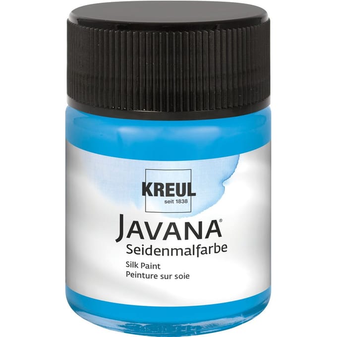 KREUL Javana Zijdeverf, 50 ml - Blauw