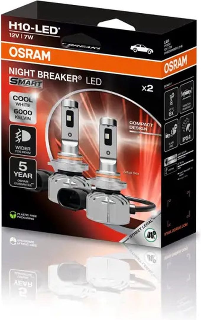 Osram Night Breaker LED Smart H10 9145DWNBSM-2HB set