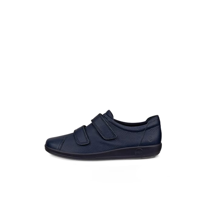 ECCO Soft 2.0 Dames Sneakers - Blauw
