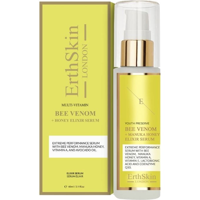 ErthSkin London Bijenaders + Manuka Honing Elixir Serum 60