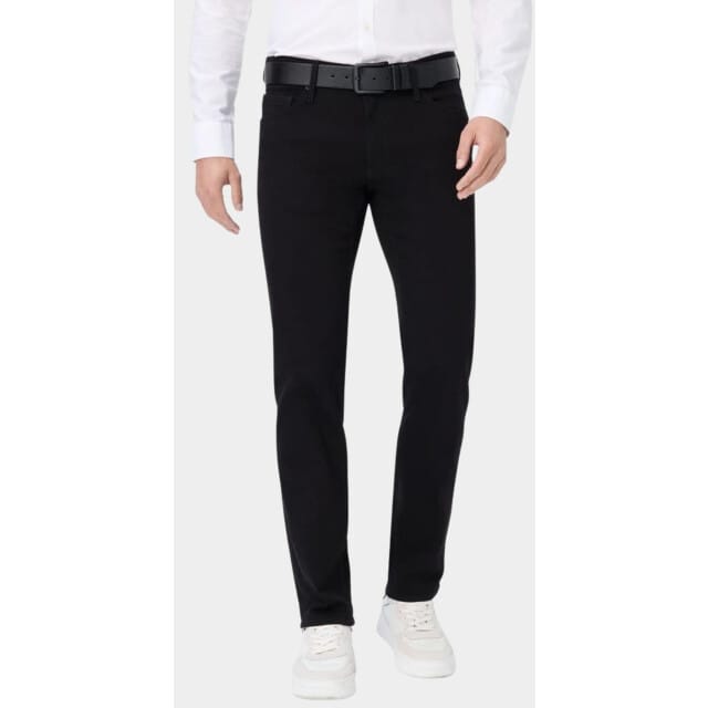 Brax Heren Jeans  Style CHUCK PERMA BLACK, denim perma zwart, maat 33/34