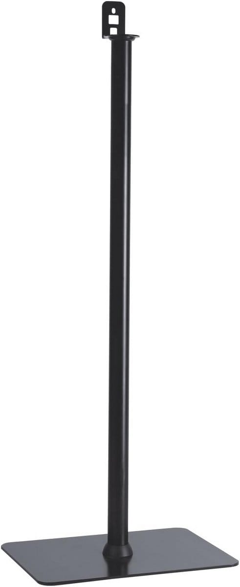 Luidsprekerstandaard 1012 mm met 1/4 inch aansluiting - Zwart