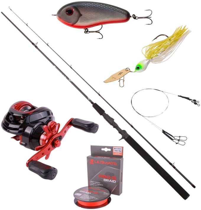Ultimate Pike Caster Baitcaster Set 20-60g - Roofvis Set