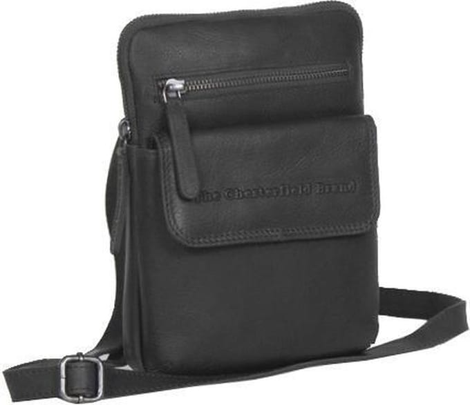The Chesterfield Brand Schoudertas Aden Shoulderbag Black Zwart