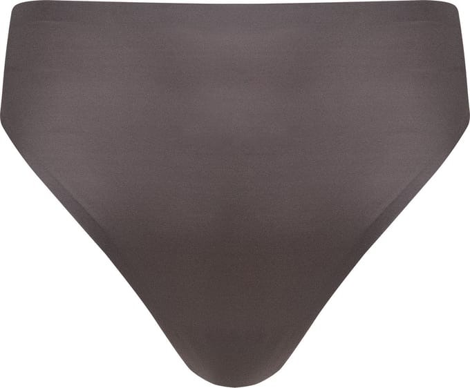 MAGIC Bodyfashion Gloss High Leg Thong - Espresso - Maat S