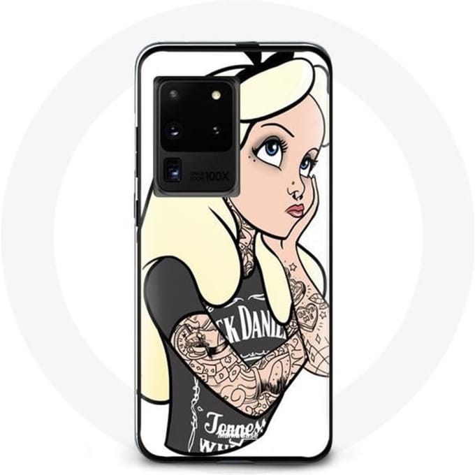 Coque pour Samsung Galaxy S20 Ultra Alice Princesse tatouée