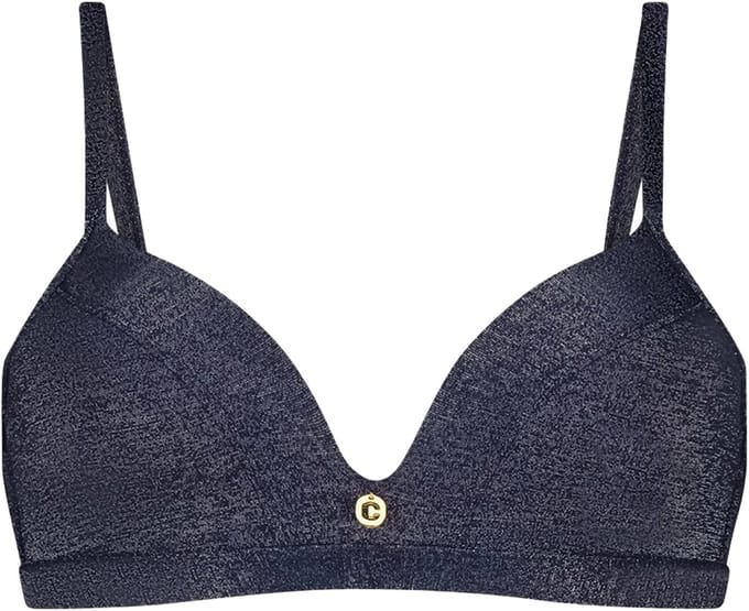 Ten Cate triangle bikini top royal blue voor Dames | Maat 70B