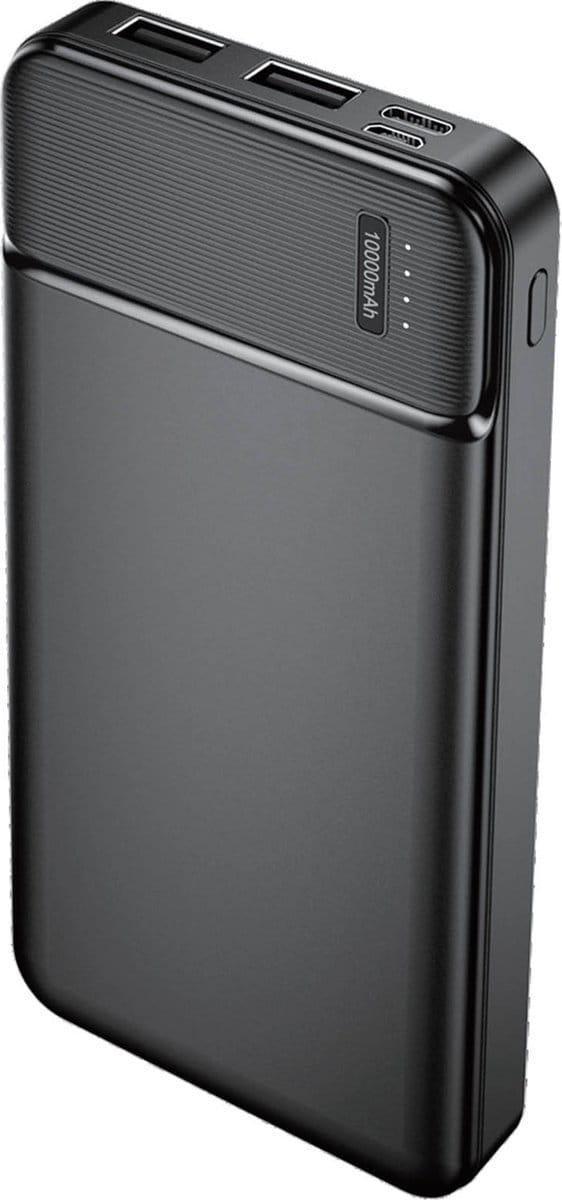 Externe batterij MaXlife MXPB-01, 10000mAh, 12W, 2 x USB-A, Zwart