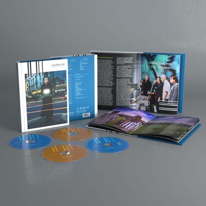 Marillion.com (Deluxe Edition) Blu-Ray CD