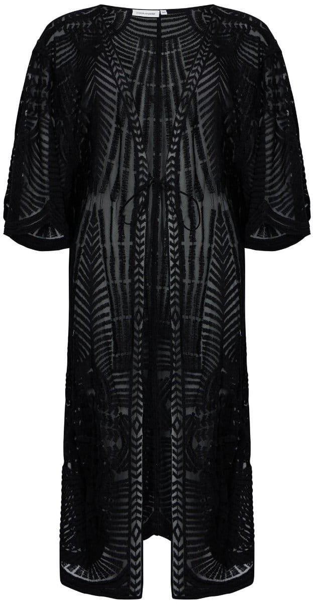 Pastunette Beach Cover-Up Safari - Zwart - One Size