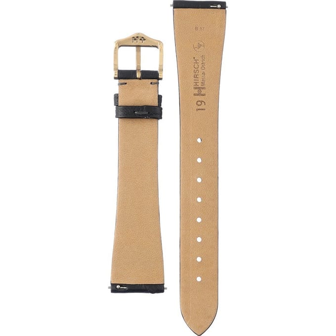 Hirsch 04362050-1-19 Massai Ostrich Horlogeband