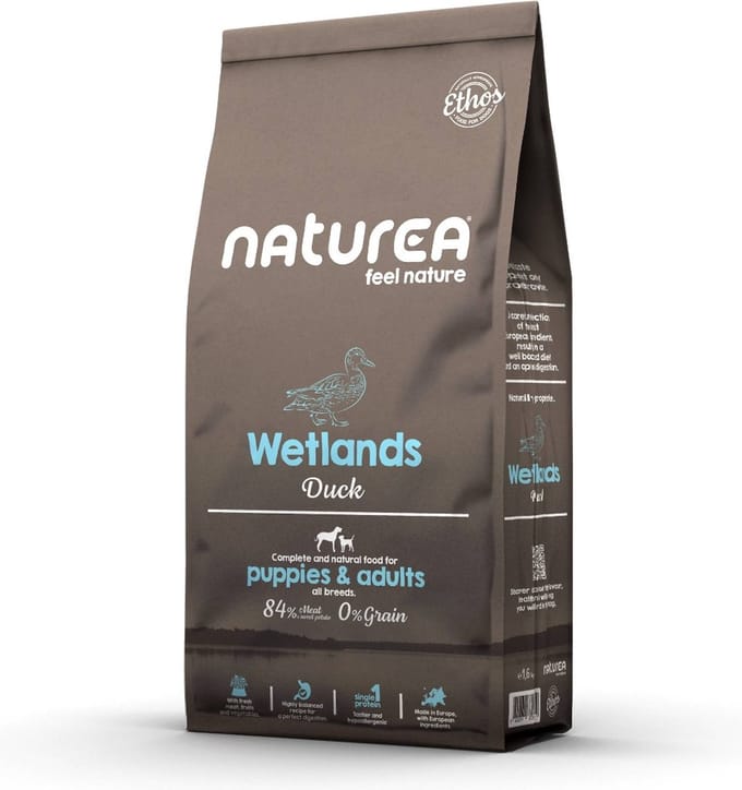 Naturea Grainfree Dog Ethos Wetlands Duck 1,6 kg - Hond