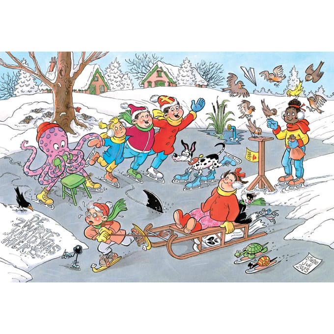 Jumbo Jan van Haasteren Junior 7 Schaatsen 240 stukjes Kinderpuzzels