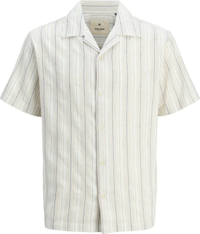 JACK&JONES - JPRBLUWILLIAM STRUCTURE RESORT S/S SHIRT - Heren - Overhemden