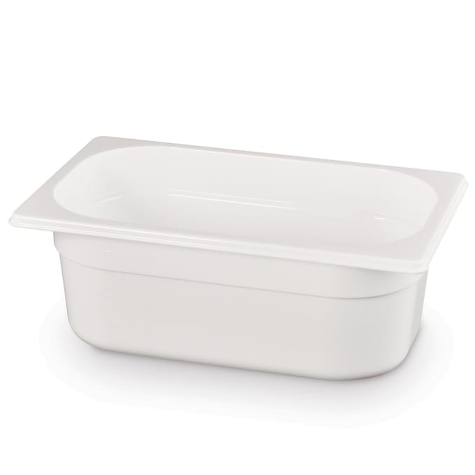 HENDI Gastronormbak – polycarbonaat – 1,8L – wit – 265x162x65 mm