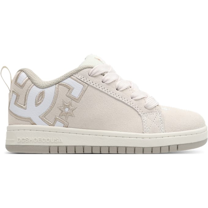 DC Shoes Court Graffik Peuterschoenen - Wit - Maat 29 - Suède