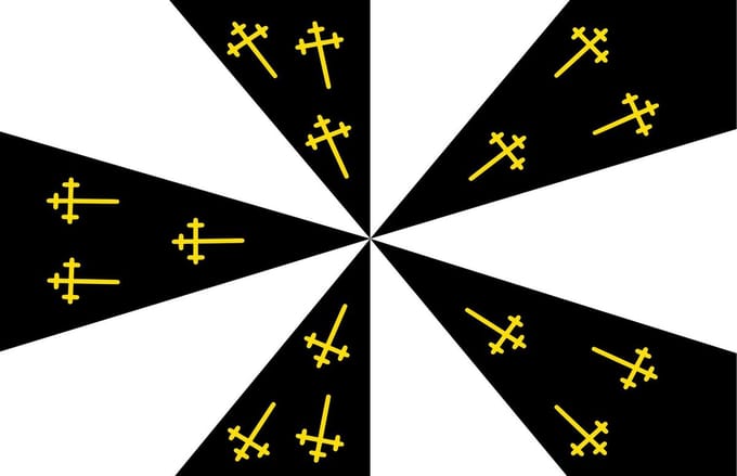 Vlag Edingen 100x150cm