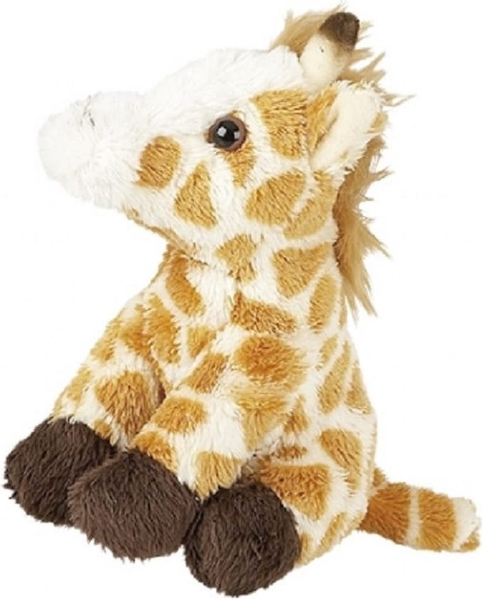 Ravensden Pluche giraffe - knuffel sleutelhanger - 10 cm - giraffe sleutelhanger