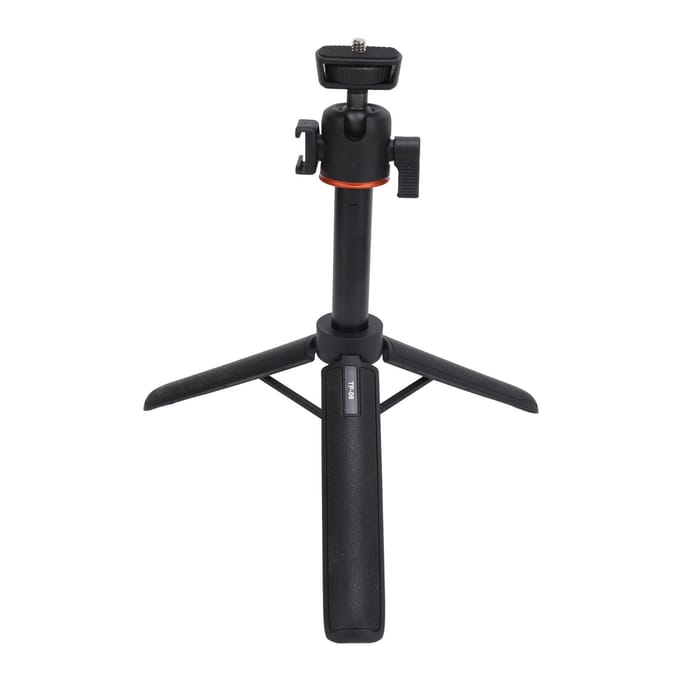Uitschuifbare Selfie Stick Statief voor OSMO POCKET 3 voor ONE X2 Verlengstok met 1/4 inch schroef black