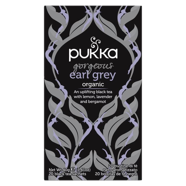 Gorgeous earl grey thee Pukka - Doosje 40 gram
