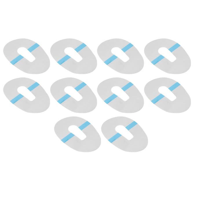 10 stuks Zelfklevende Patch Flexibele Sterke Fixatie Langdurige Sensor Zelfklevende Sticker Accessoire white