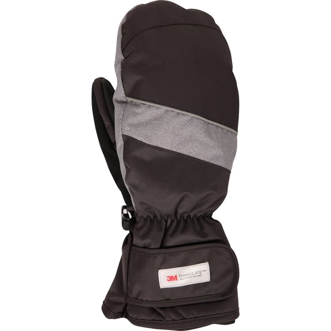 Mountain Warehouse Heren Pinnacle Extreme Waterdichte Ski Wanten (Grijs)