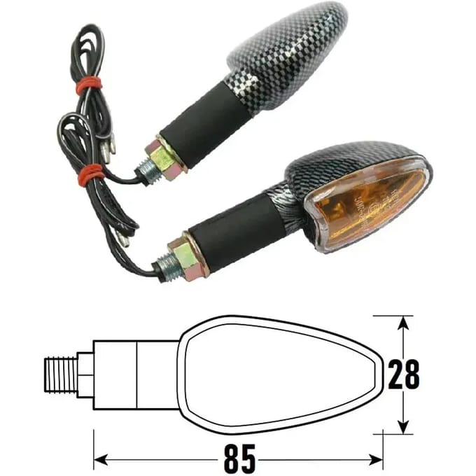 LED knipperlichten motor BCR Arrow
