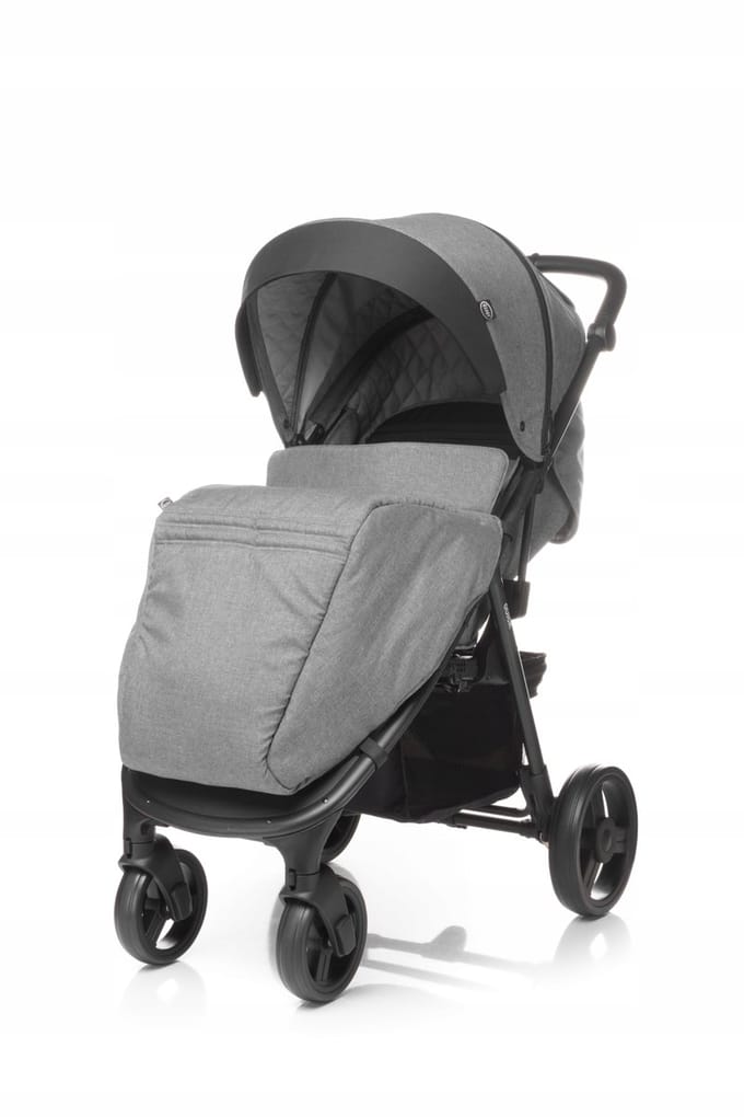 4BABY Quick Kinderwagen - Verstelbare Rugleuning, Lichtgewicht