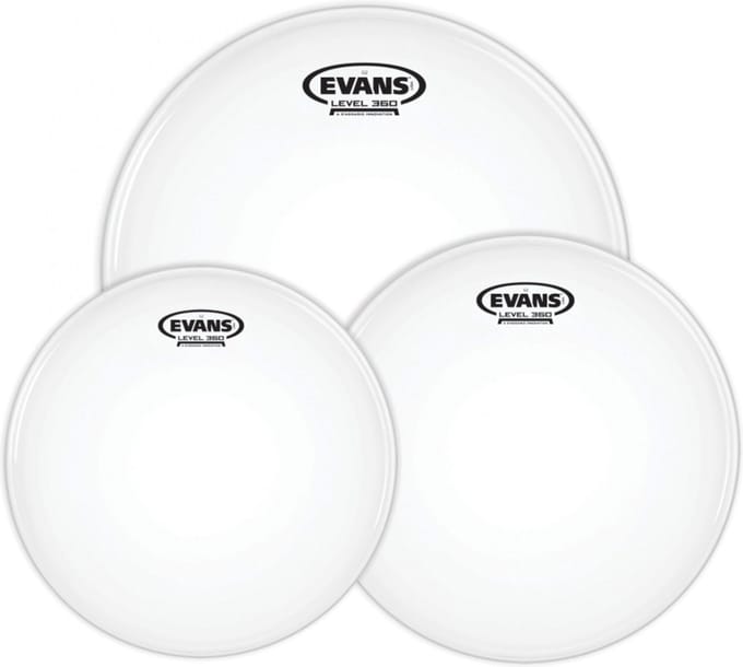 Evans velSet G2, coated, standaard, ETP-G2CTD-S - Drumvellen set